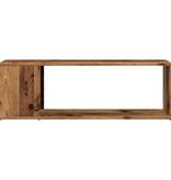 VidaXL Tv-meubel 100x24x32 cm bewerkt hout oud houtkleurig