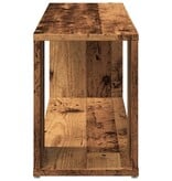 VidaXL Tv-meubel 100x24x32 cm bewerkt hout oud houtkleurig