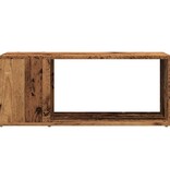 VidaXL Tv-meubel 80x24x32cm bewerkt hout oud houtkleurig