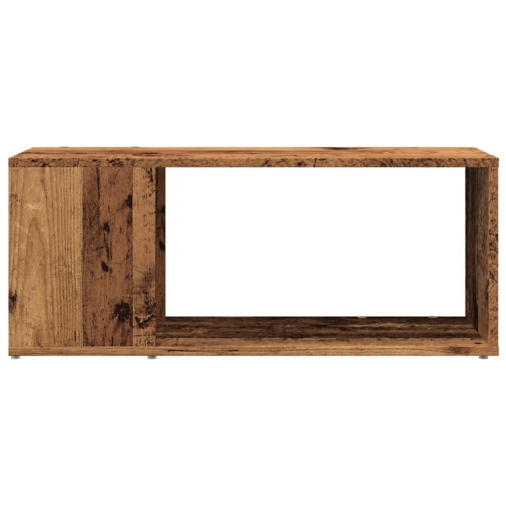 VidaXL Tv-meubel 80x24x32cm bewerkt hout oud houtkleurig