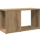 VidaXL Tv-meubel 60x24x32 cm bewerkt hout artisanaal eikenkleur