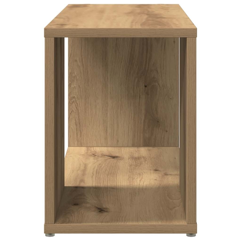 VidaXL Tv-meubel 60x24x32 cm bewerkt hout artisanaal eikenkleur