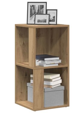 VidaXL Hoekkast 33x33x67 cm bewerkt hout artisanaal eikenkleur