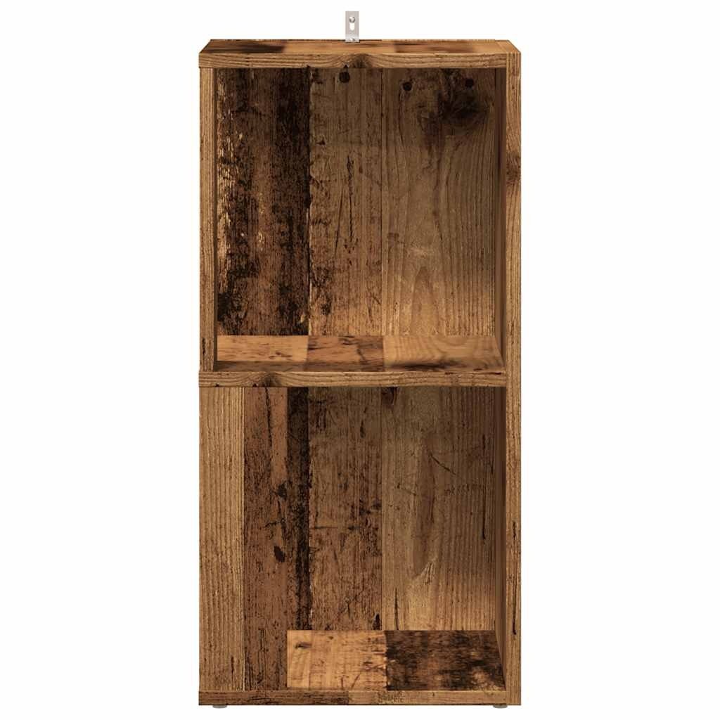 VidaXL Hoekkast 33x33x67 cm bewerkt hout oud houtkleurig