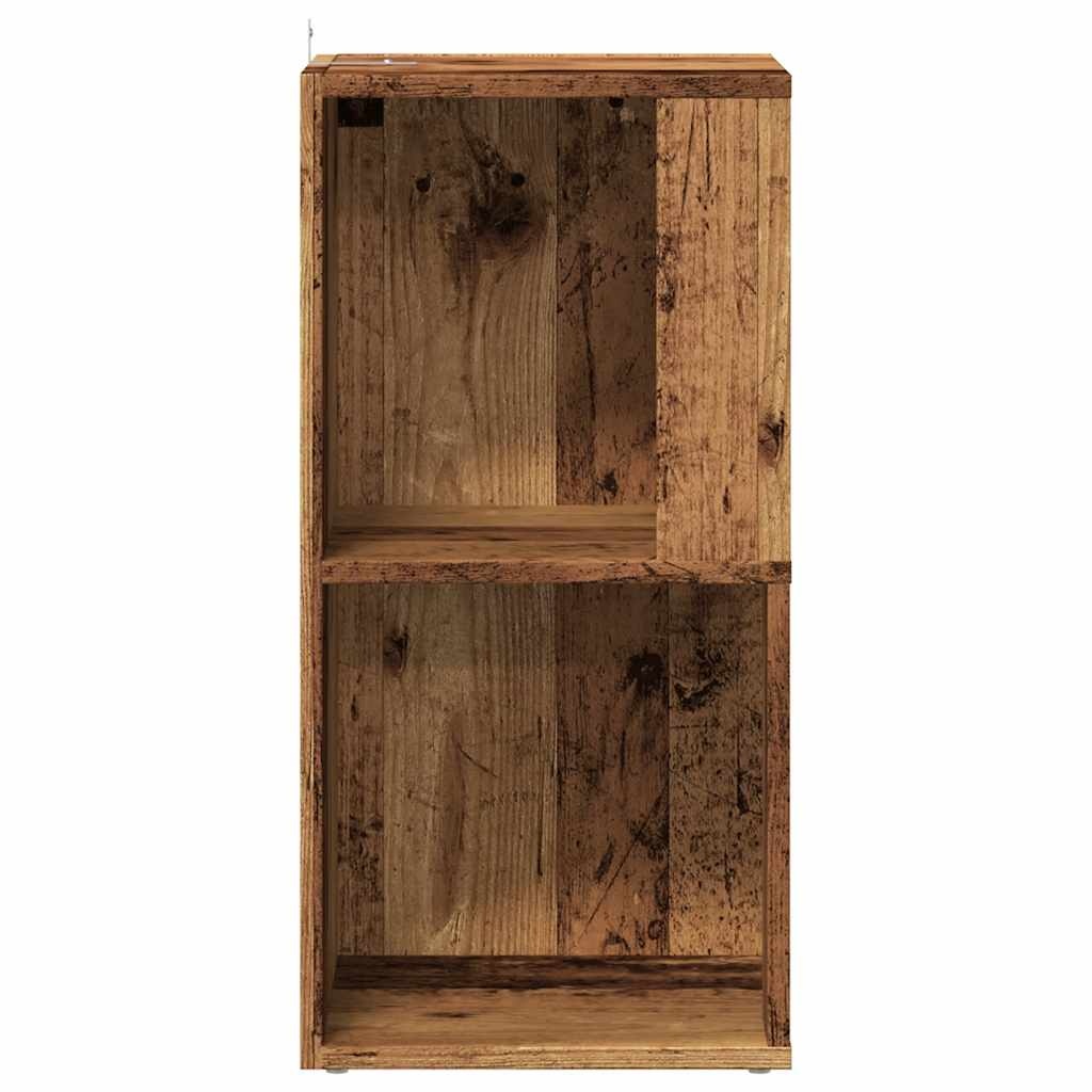 VidaXL Hoekkast 33x33x67 cm bewerkt hout oud houtkleurig