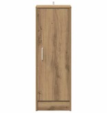 VidaXL Schoenenkast 32x35x92 cm bewerkt hout artisanaal eikenkleur