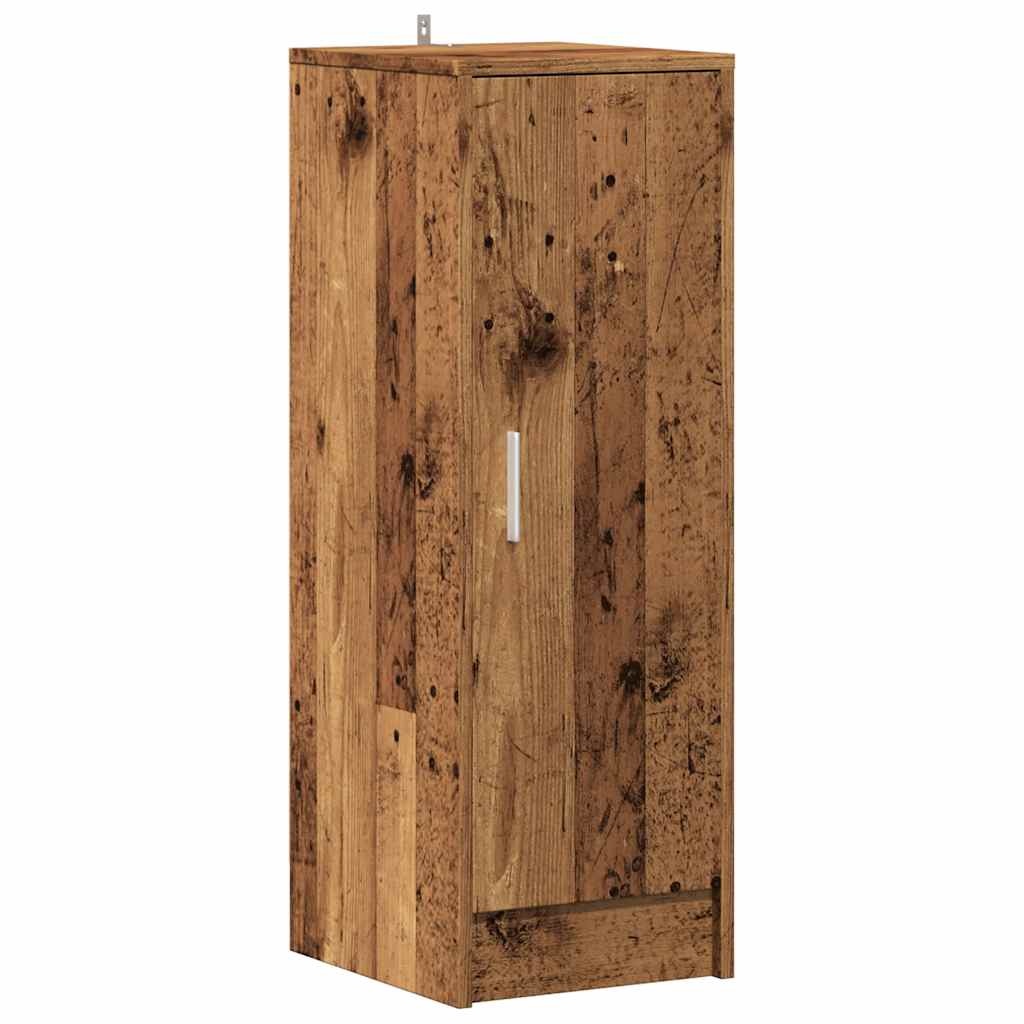 VidaXL Schoenenkast 32x35x92 cm bewerkt hout oud houtkleurig