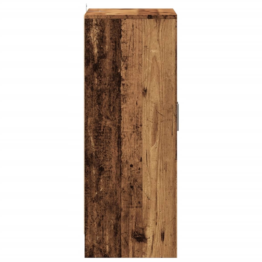 VidaXL Schoenenkast 60x35x92 cm bewerkt hout oud houtkleurig