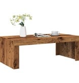VidaXL Salontafel 102x50x35 cm bewerkt hout oude houtkleurig