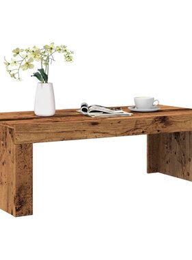 VidaXL Salontafel 102x50x35 cm bewerkt hout oude houtkleurig