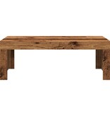 VidaXL Salontafel 102x50x35 cm bewerkt hout oude houtkleurig