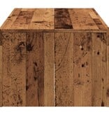 VidaXL Salontafel 102x50x35 cm bewerkt hout oude houtkleurig