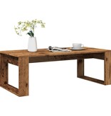 VidaXL Salontafel 102x50x35 cm bewerkt hout oude houtkleurig