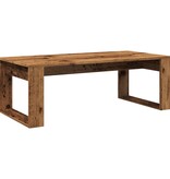 VidaXL Salontafel 102x50x35 cm bewerkt hout oude houtkleurig