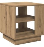 VidaXL Schoenenkast 28x27x102 cm bewerkt hout artisanaal eikenkleurig