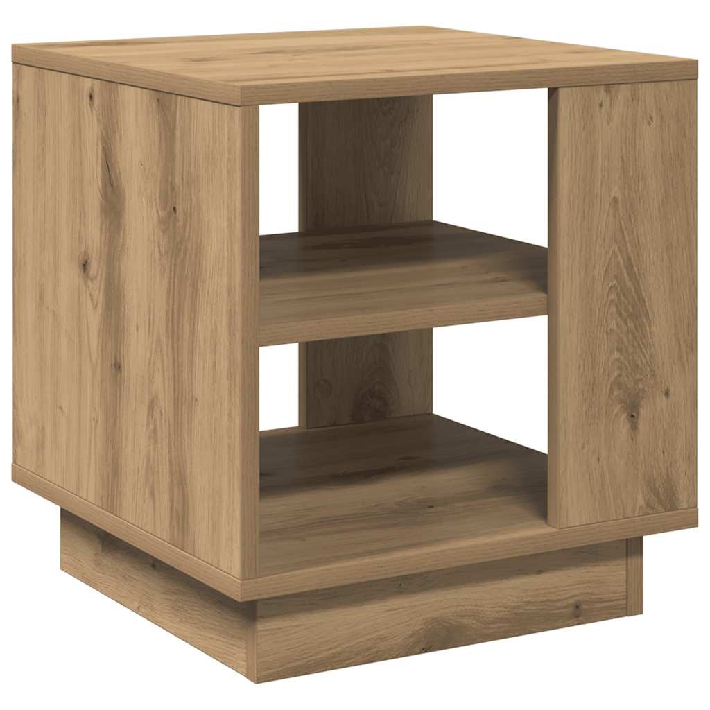 VidaXL Schoenenkast 28x27x102 cm bewerkt hout artisanaal eikenkleurig