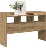 VidaXL Dressoir 105x30x70 cm bewerkt hout artisanaal eikenkleurig