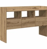 VidaXL Dressoir 105x30x70 cm bewerkt hout artisanaal eikenkleurig