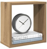 VidaXL Wandschappen kubus 2st 30x15x30cm bewerkt hout artisanaal eiken