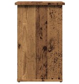 VidaXL Dressoir 35x35x55 cm bewerkt hout oud houtkleurig