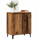 VidaXL Dressoir 60x35x70 cm bewerkt hout oud houtkleurig