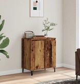 VidaXL Dressoir 60x35x70 cm bewerkt hout oud houtkleurig