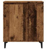 VidaXL Dressoir 60x35x70 cm bewerkt hout oud houtkleurig