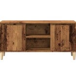 VidaXL Tv-meubel 102x35x50 cm bewerkt hout oud houtkleurig