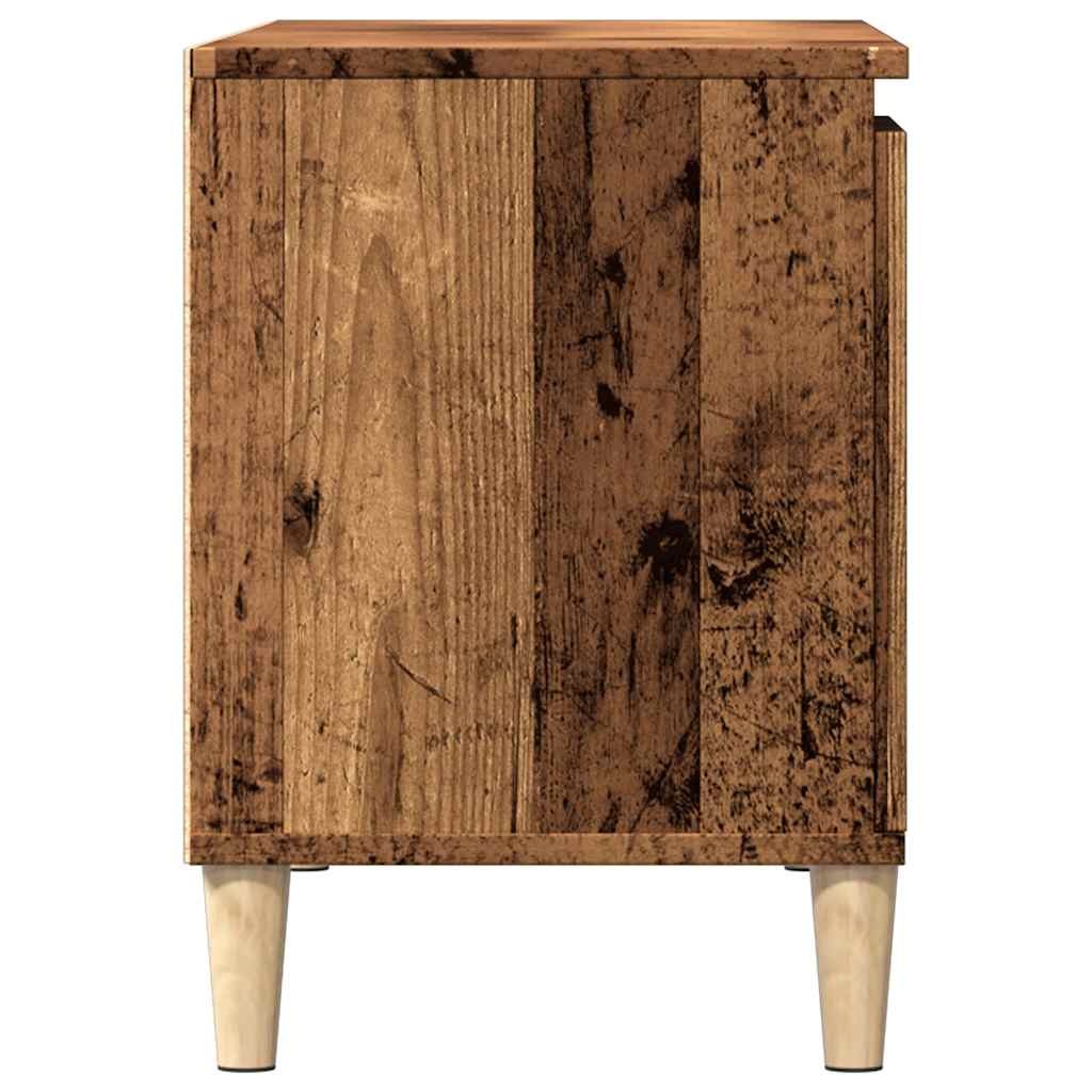 VidaXL Tv-meubel 102x35x50 cm bewerkt hout oud houtkleurig