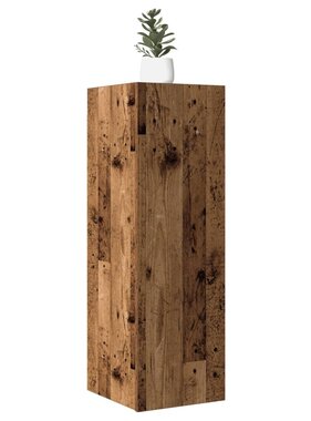 VidaXL Tv-meubelen 2 st 30,5x30x90 cm bewerkt hout oud houtkleurig