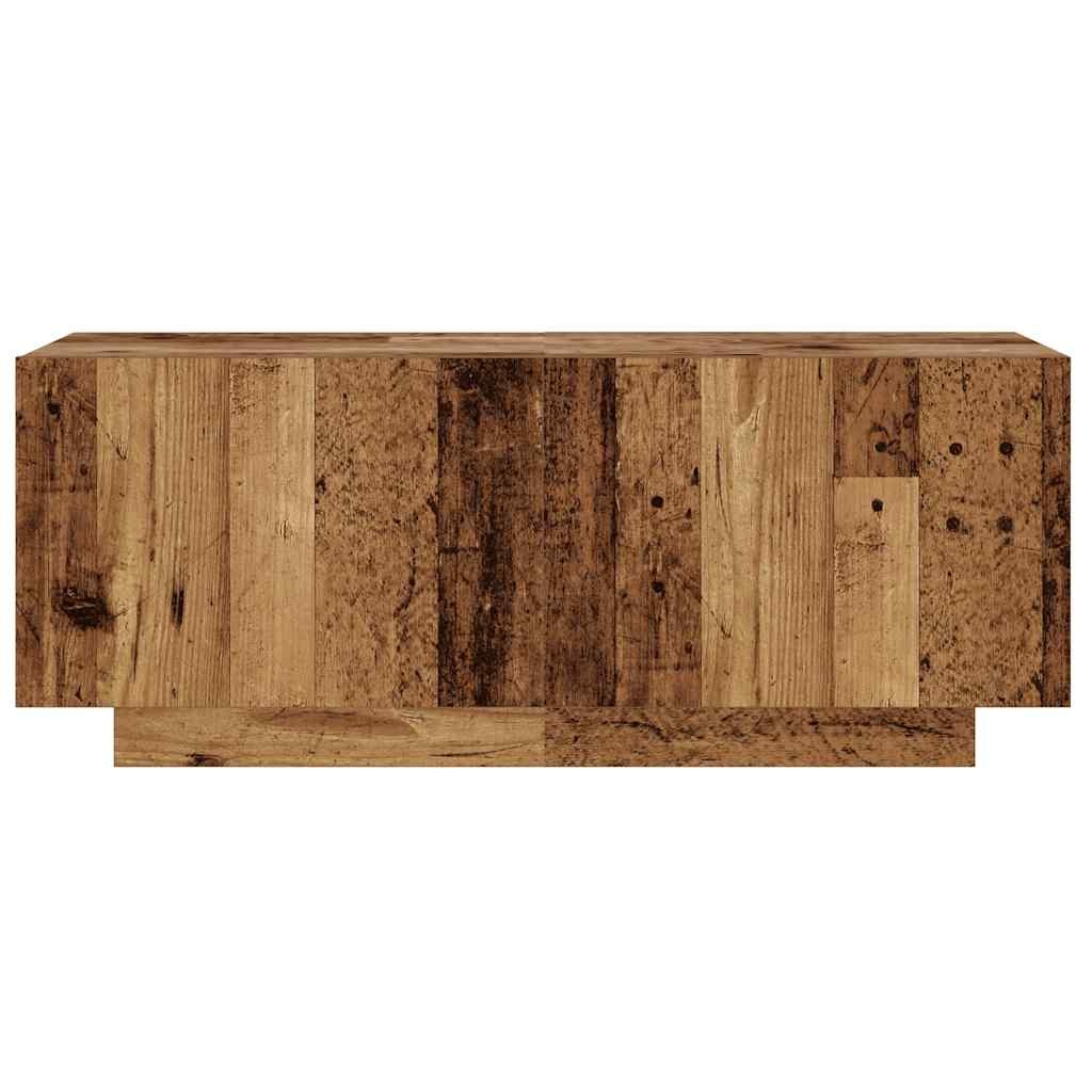 VidaXL Tv-meubel 100x35x40 cm bewerkt hout oud houtkleurig