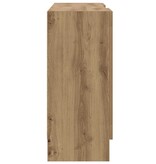 VidaXL Dressoir 120x30,5x70 cm bewerkt hout artisanaal eikenkleurig