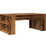 VidaXL Salontafel 102x55x42 cm bewerkt hout oud houtkleurig