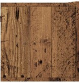 VidaXL Tv-wandmeubel 80x30x30 cm bewerkt hout oud houtkleurig