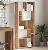 VidaXL Boekenkast 67x24x161 cm bewerkt hout artisanaal eikenkleurig