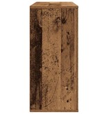VidaXL Dressoir 90x29,5x65 cm bewerkt hout oud houtkleurig