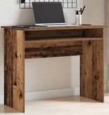 VidaXL Bureau 90x50x74 cm bewerkt hout oud houtkleurig