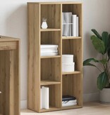 VidaXL Boekenkast 50x25x104 cm artisanaal eikenkleur