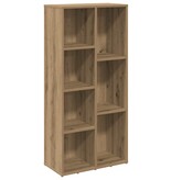VidaXL Boekenkast 50x25x104 cm artisanaal eikenkleur