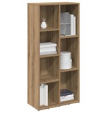 VidaXL Boekenkast 50x25x104 cm artisanaal eikenkleur