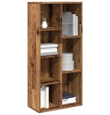 VidaXL Boekenkast 50x25x104 cm oud houtkleurig