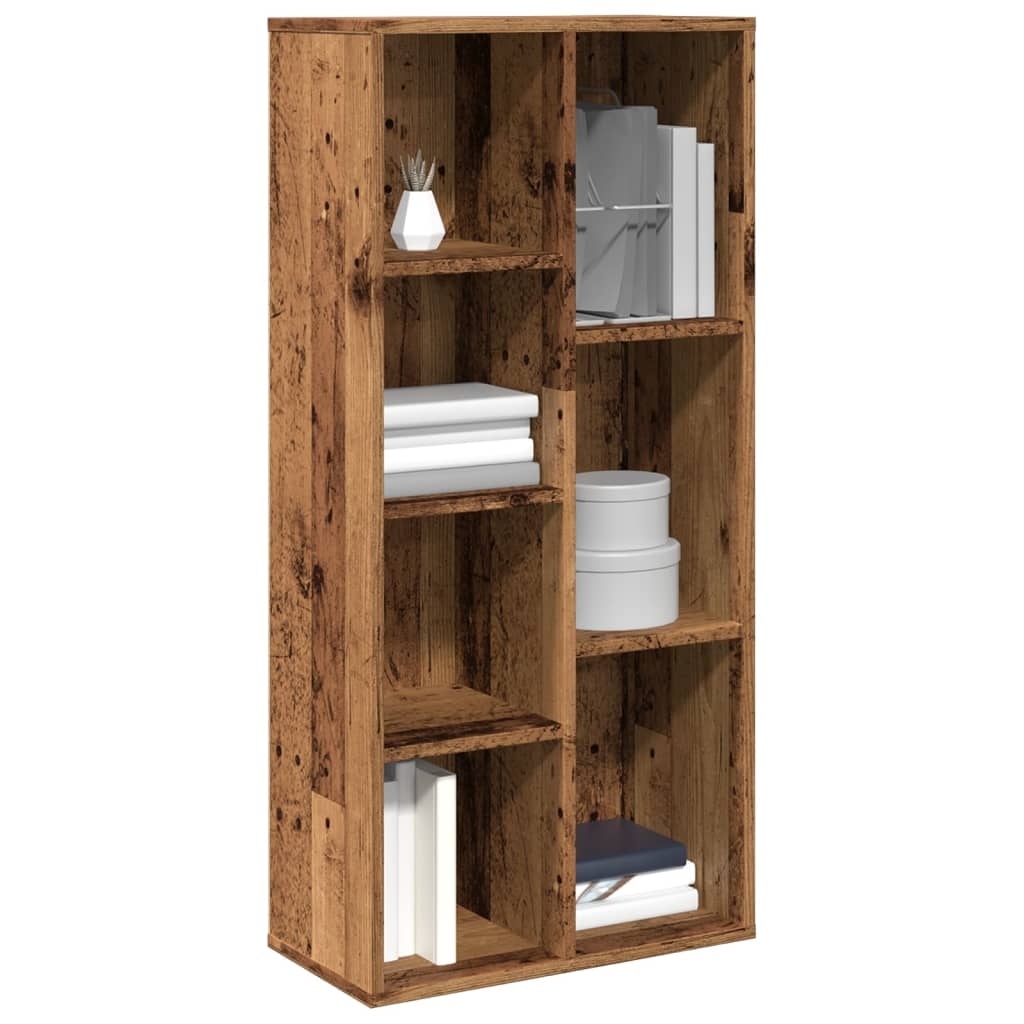 VidaXL Boekenkast 50x25x104 cm oud houtkleurig