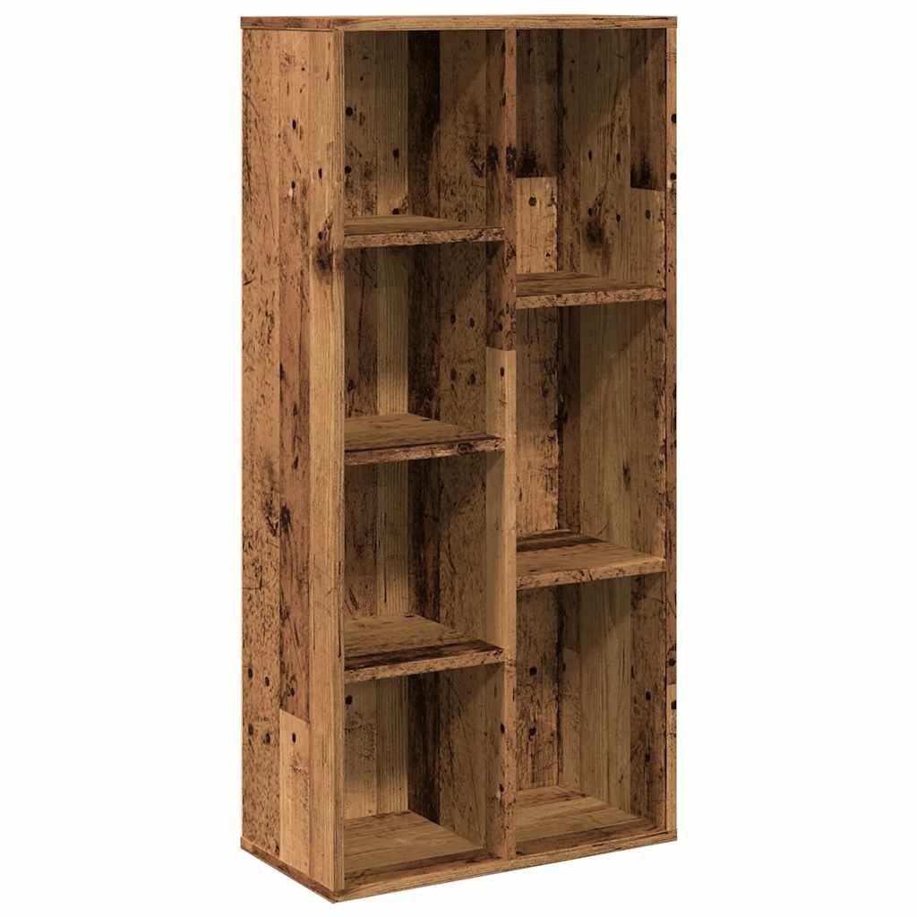 VidaXL Boekenkast 50x25x104 cm oud houtkleurig