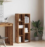 VidaXL Boekenkast 50x25x104 cm oud houtkleurig