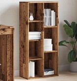 VidaXL Boekenkast 50x25x104 cm oud houtkleurig