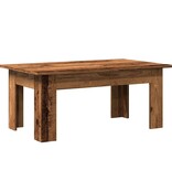 VidaXL Salontafel 100x60x42 cm bewerkt hout oud houtkleurig