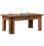 VidaXL Salontafel 100x60x42 cm bewerkt hout oud houtkleurig