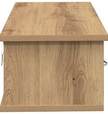 VidaXL Wandkast 60x26x18,5 cm bewerkt hout artisanaal eikenkleur