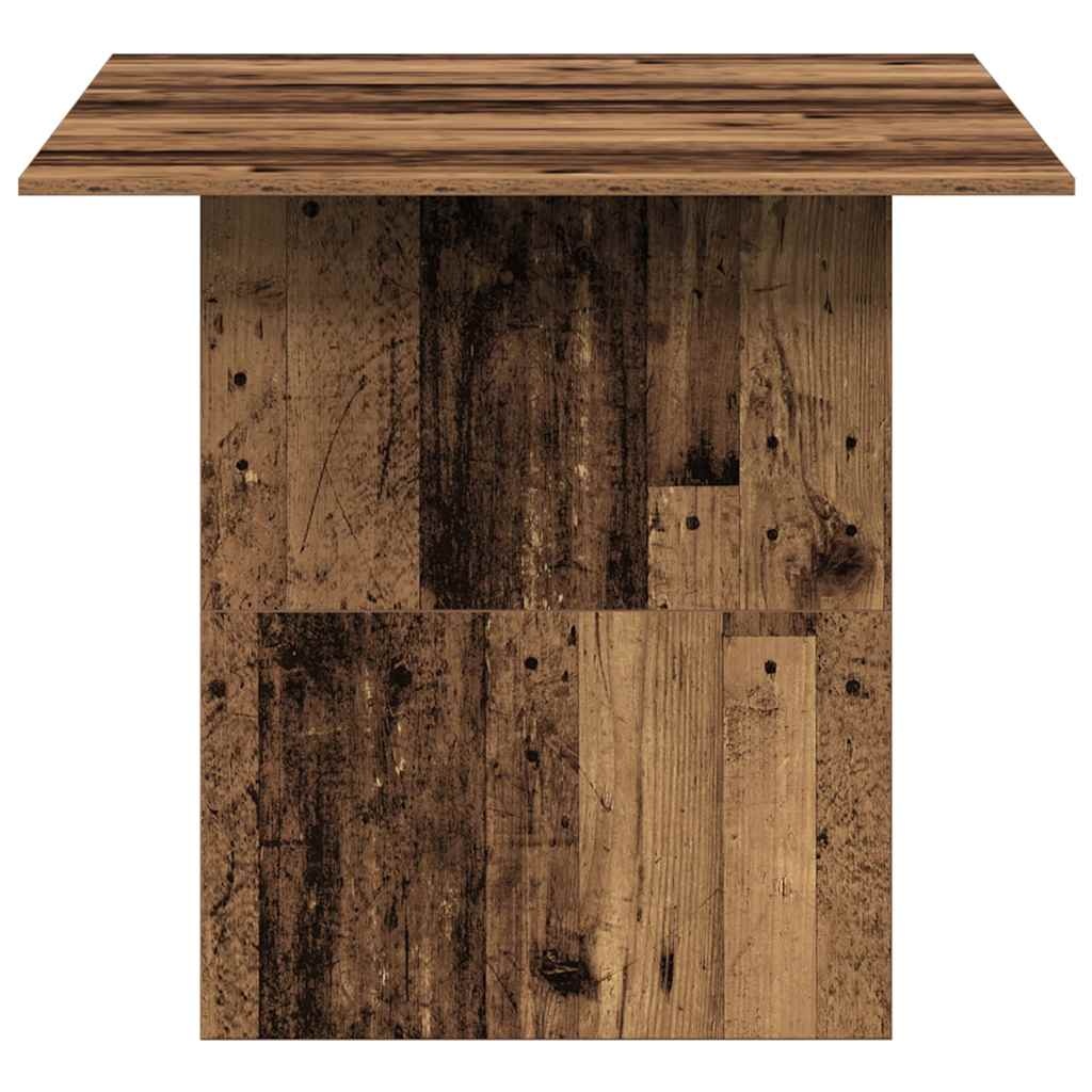 VidaXL Eettafel 180x90x76 cm bewerkt hout oud houtkleurig