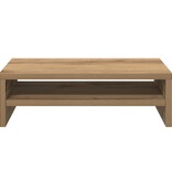 VidaXL Monitorstandaard 42x24x13 cm bewerkt hout artisanaal eikenkleur